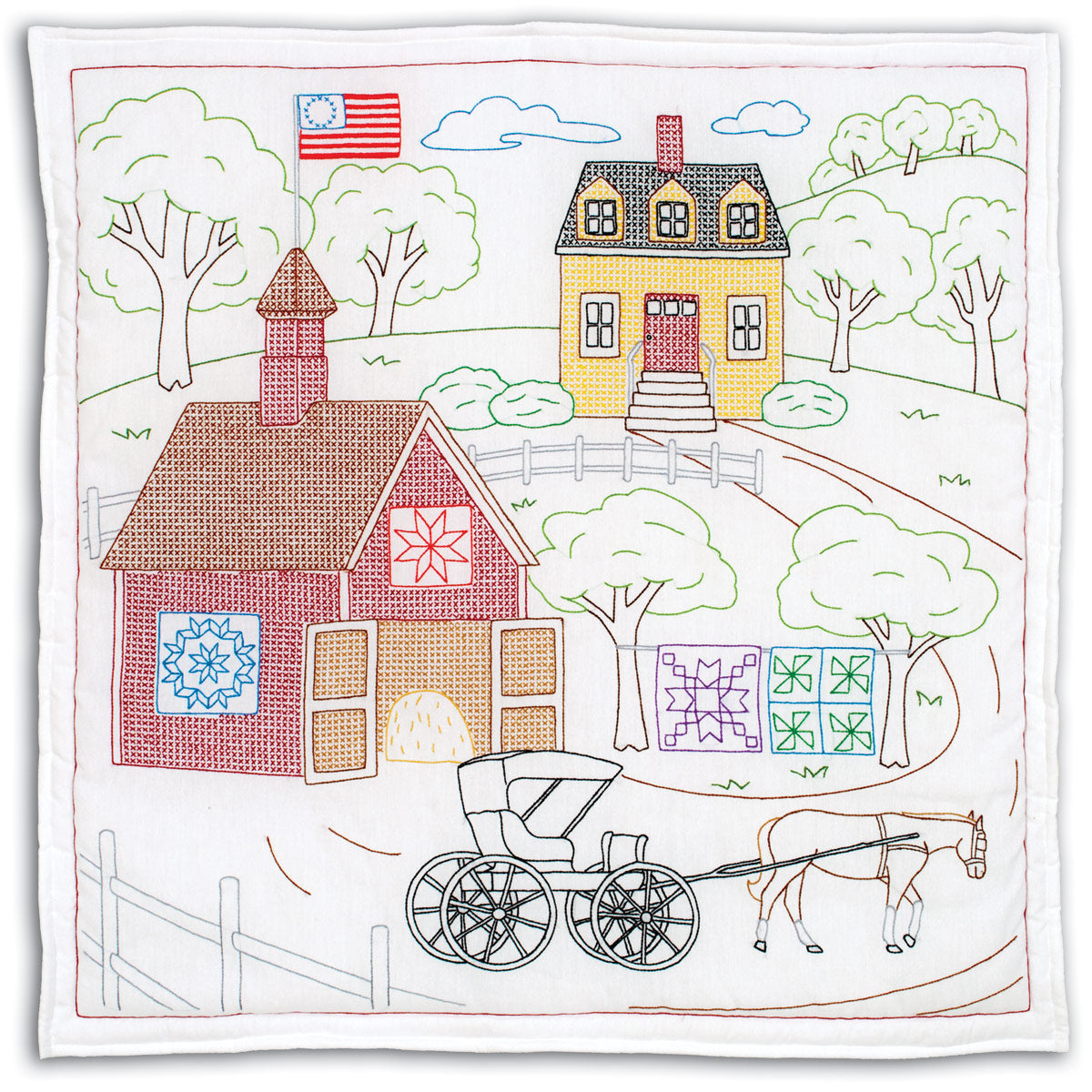Wall Quilt - Country 589