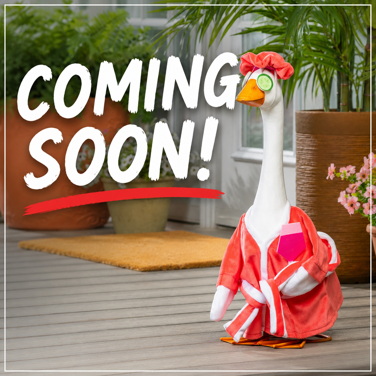 EE Porch Goose Outfit - Relaxation Time