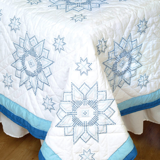 18" Quilt Block - XX Stars 54