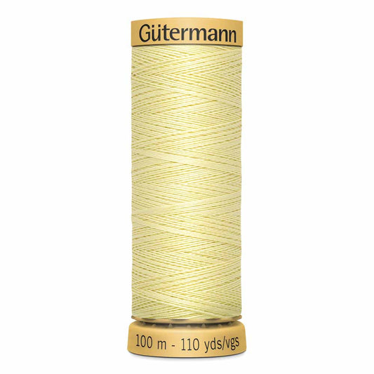 Gut Cotton Thread 100m - Lt. Yellow 1370