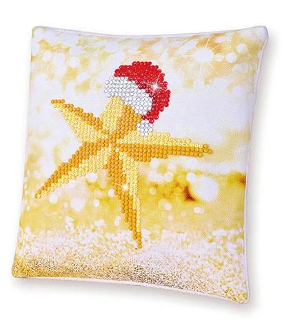 Diamond Dotz - Christmas Star Pillow - Beginners DDP2.035