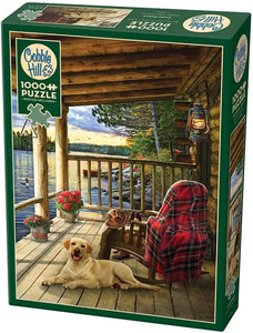 Puzzle 1000pc - Cabin Porch 80005