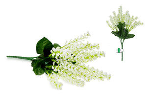 MC Astilbe Bush 10.5" 20 Sprigs - White