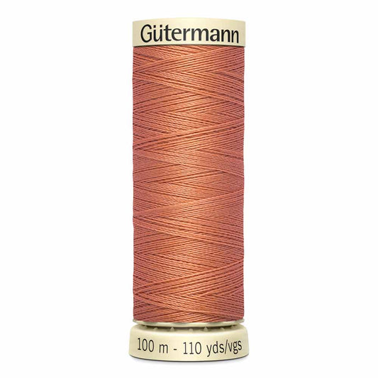 Gut Poly Thread 100m - Dk. Peach 363