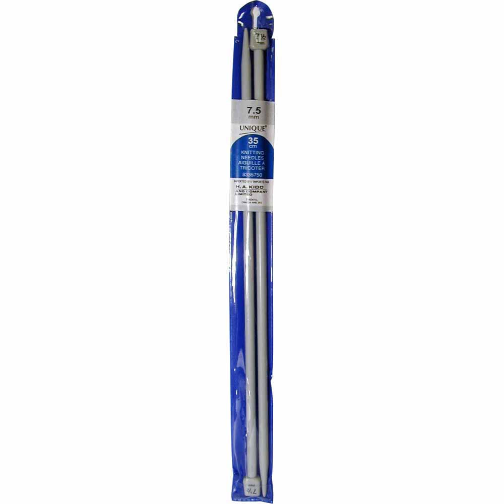 Unique Single Pnt Knit Needle 7.5mm 14"