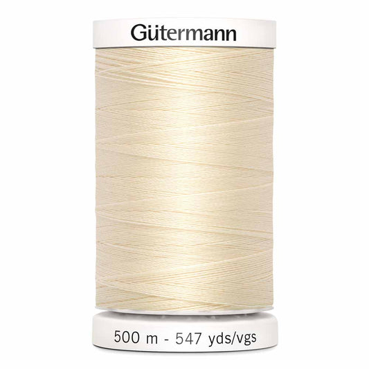 Gut Poly Thread 500m - Ivory 800