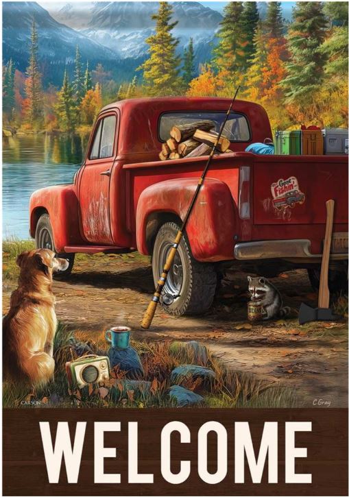 EB Large Flag - Pastime River 54803