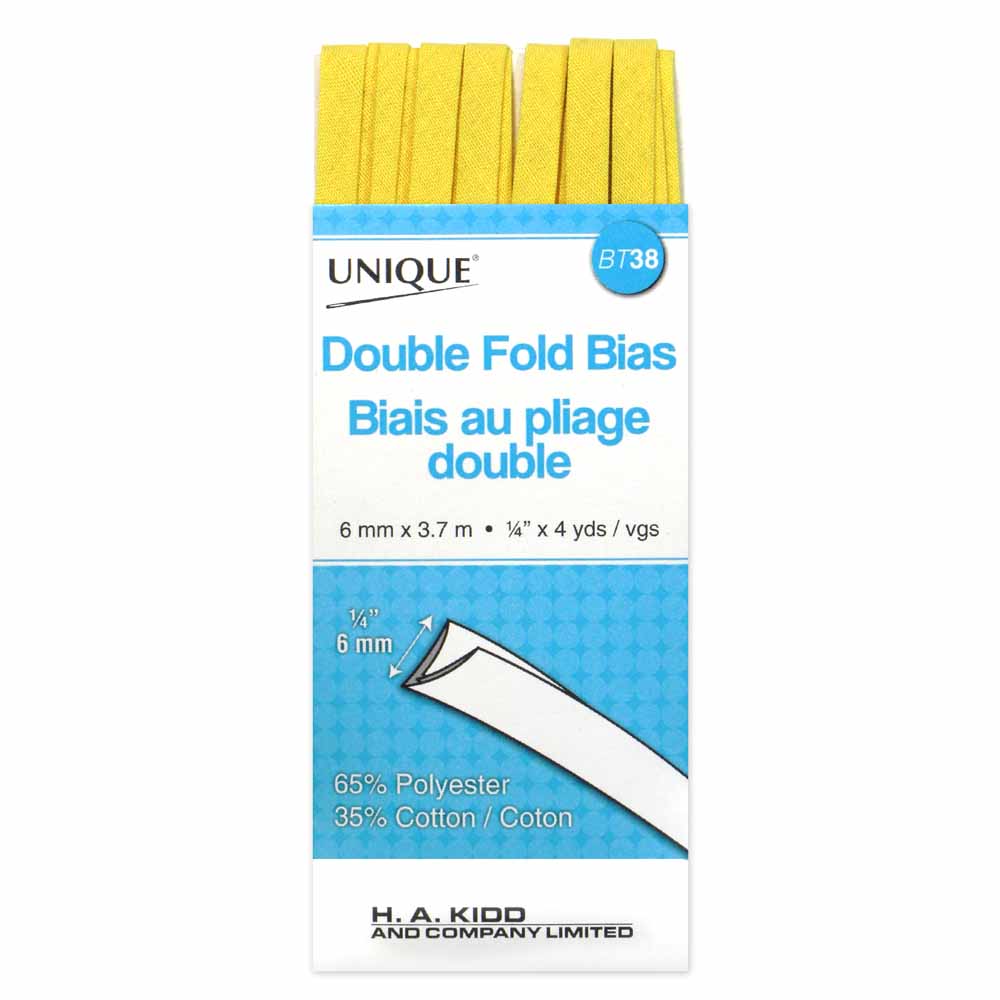 Bias Tape1/4" Canary 2055105