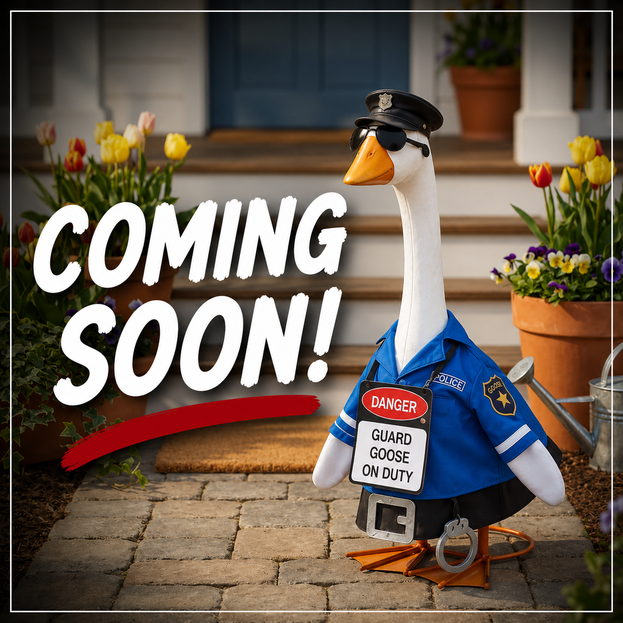 EE Porch Goose Oufit - Police