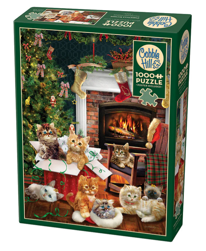 1000pc Puzzle - Christmas Kittens 40216