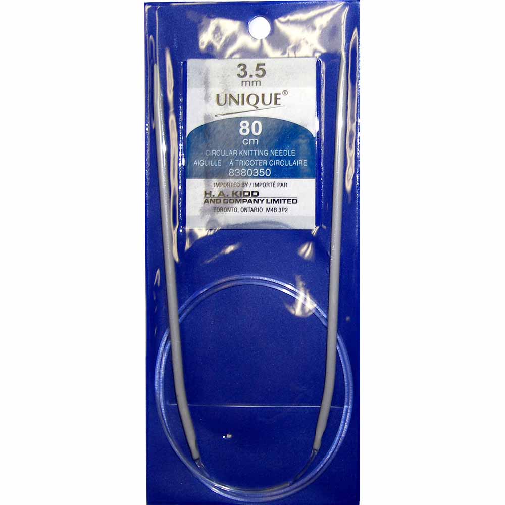 Unique Aluminum Circular Needle - 3.50mm 80cm 8380350