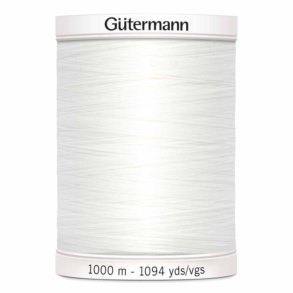 Gut Poly Thread 1000m - Nu White 20