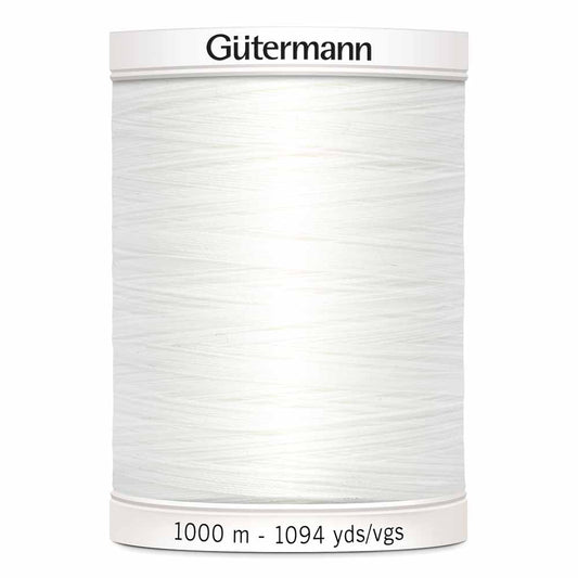 Gut Poly Thread 1000m - Nu White 20
