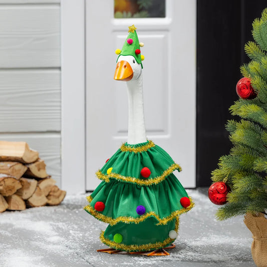 EE Porch Goose Outfit - Christmas Tree