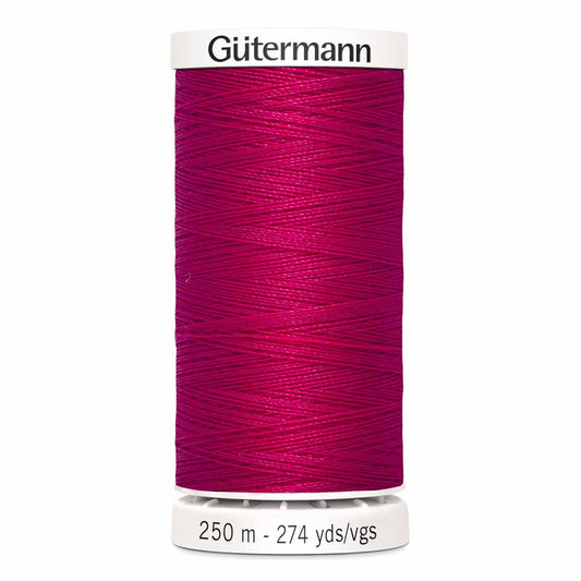 Gut Poly Thread 250m - Raspberry 345