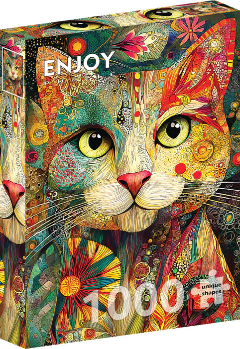 Puzzle 1000pc - Artie The Cat E-2297