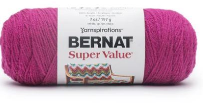 Bernat Super Value 197g - Raspberry 53805