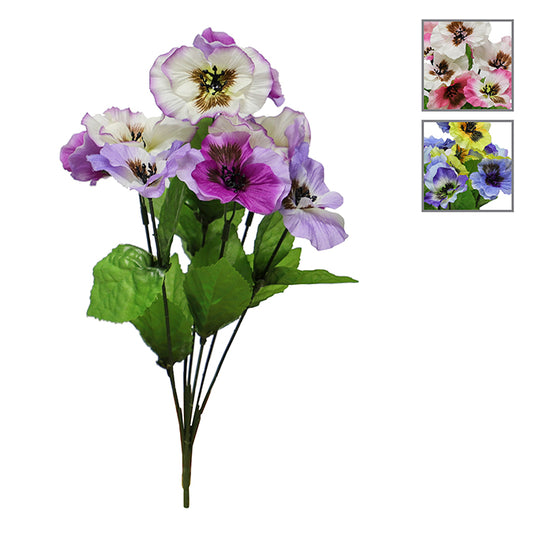 DD Pansy Bush Assorted 35cm