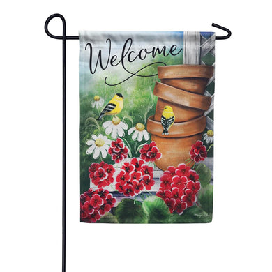EB Garden Flag - Summer Geranium