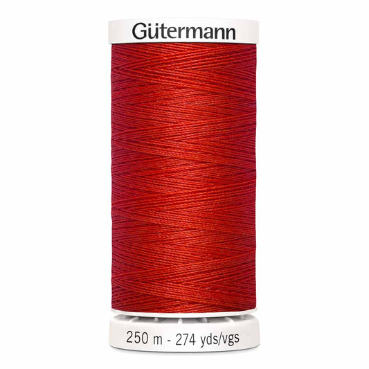 Gut Poly Thread 250m - Flame Red 405