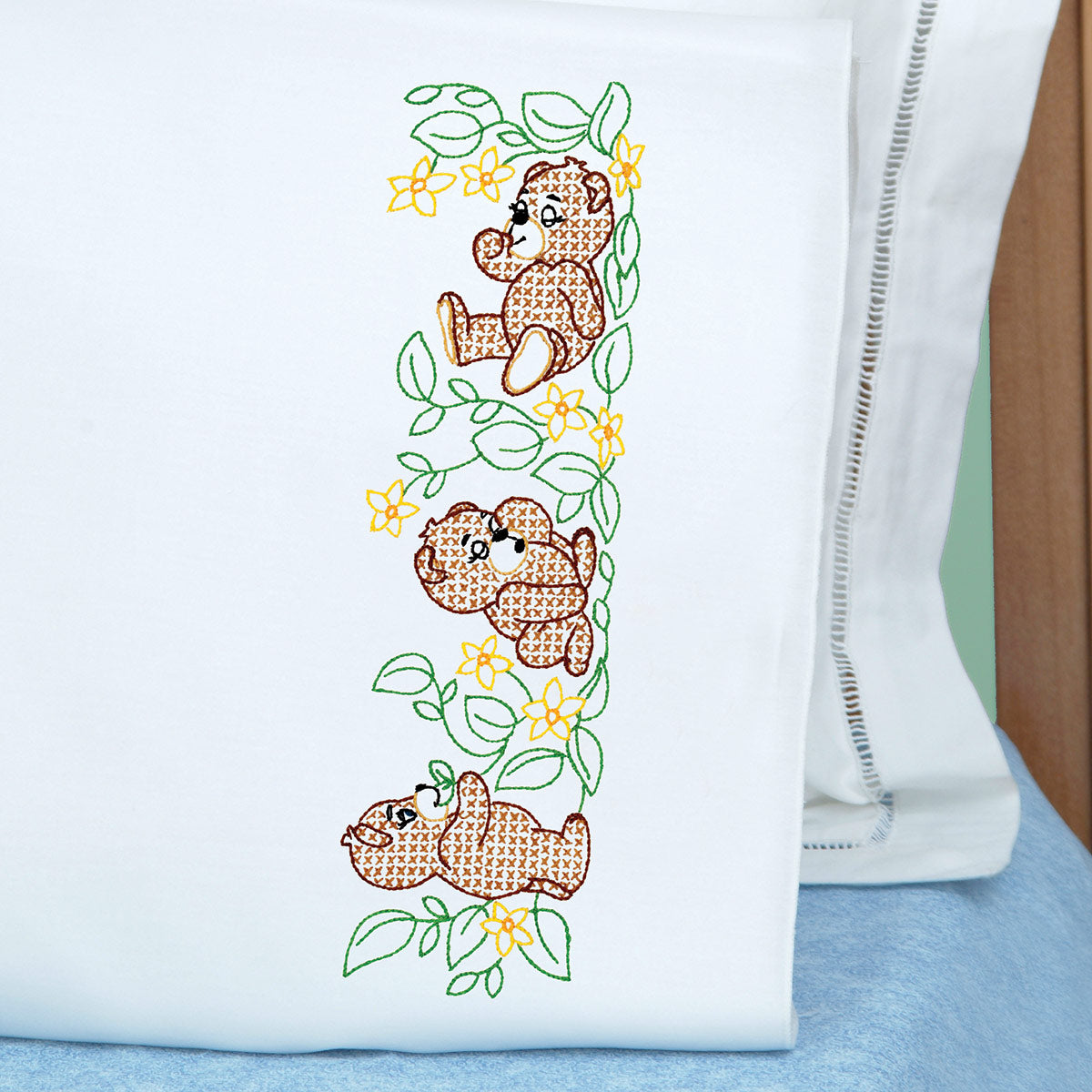 *Childrens Pillowcase - Sleepy Bear