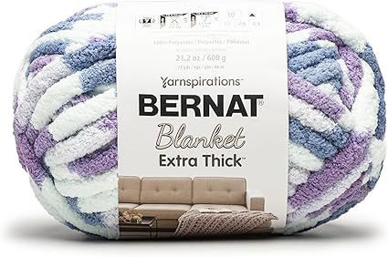 Bernat Blanket Extra Thick 600g - Lavender Ice 62078