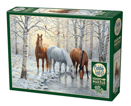 Puzzle 1000pc - Winter Trio 40158