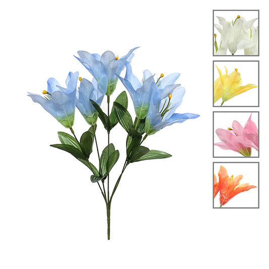 DD Pongee Tiger Lily Bush 15"