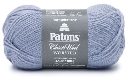 Patons Classic Wool Worsted 100g - Blue Fog 77770