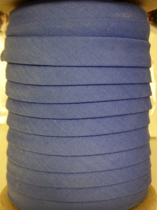Poly Cotton Bias Tape Iris #53 13mm