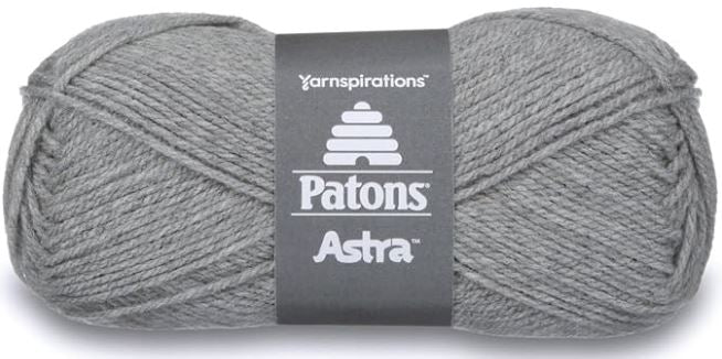 Patons Astra - Silver Grey Mix 50g 02729