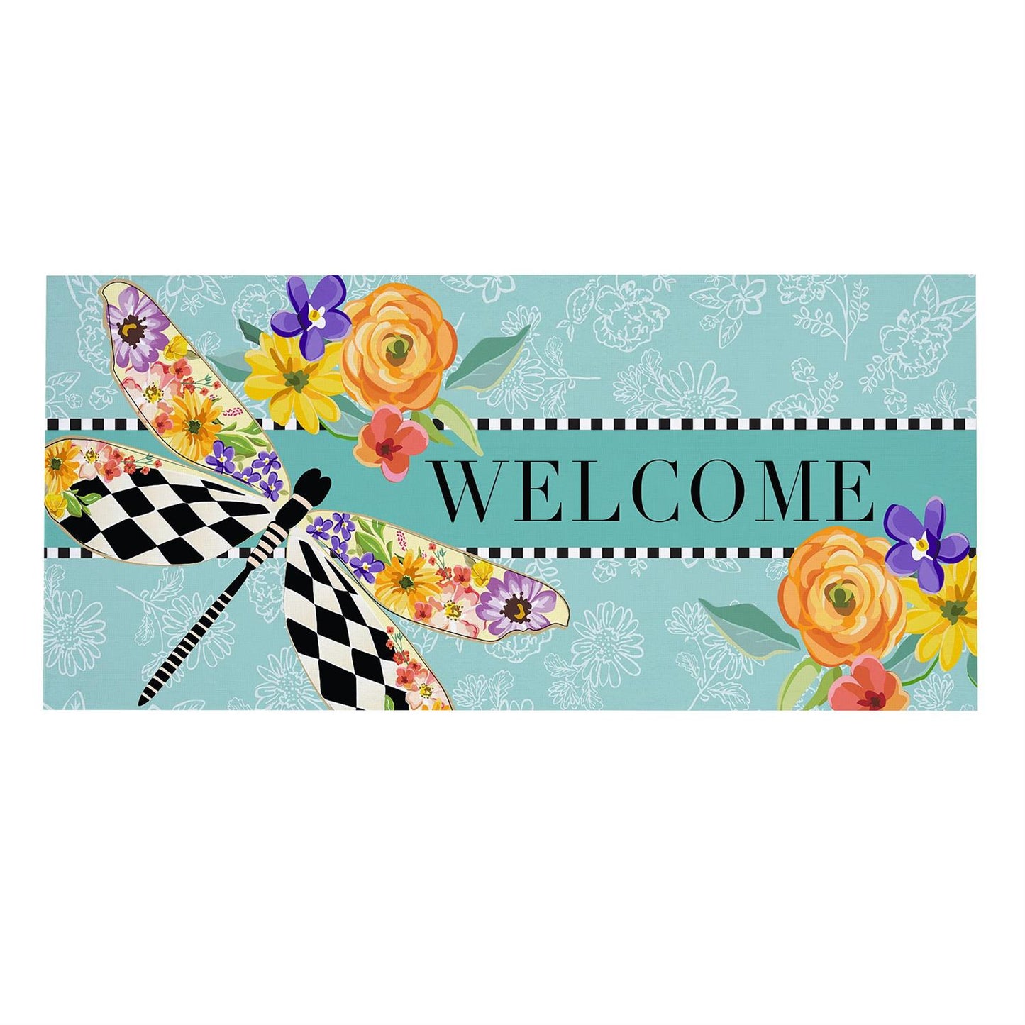 Sassafras Insert - Courtly Check Dragonfly