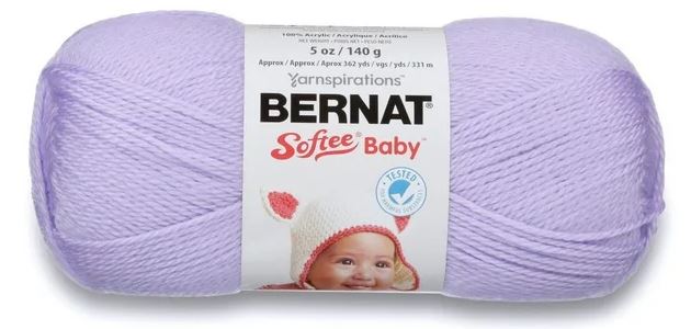 Bernat Softee Baby 140g - Soft Lilac 30185