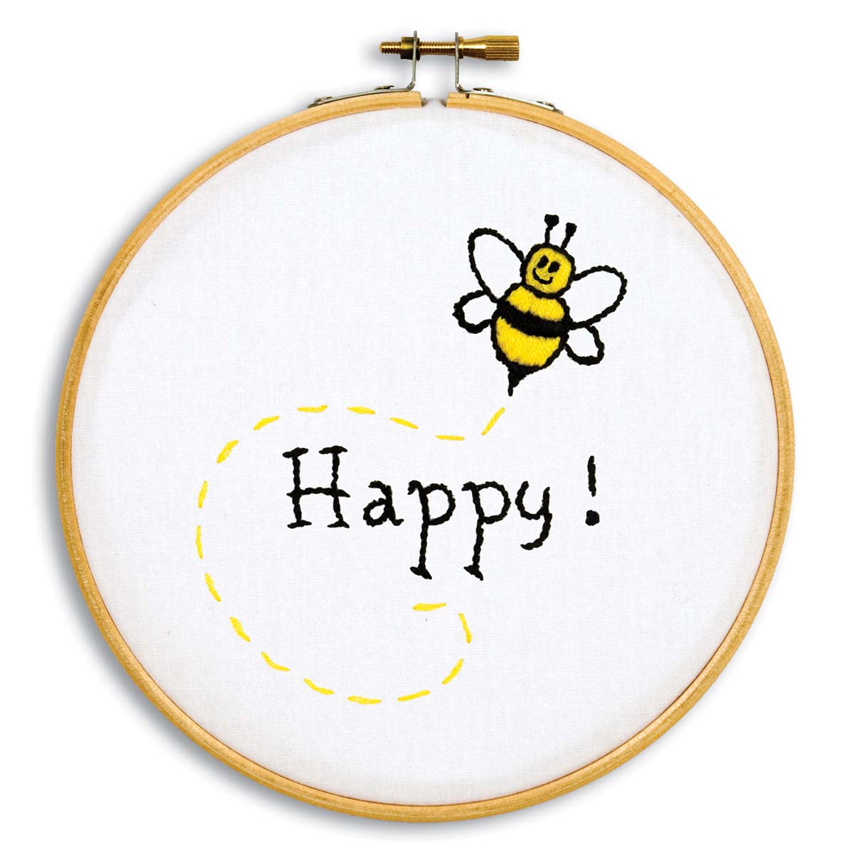 6" Hoop Kit - Bee Happy 962