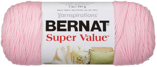 Bernat Super Value 197g - Baby Pink  07438