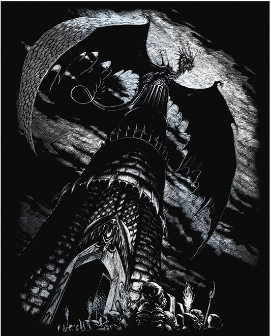 EGR Art Silver - Dragon Tower Sm