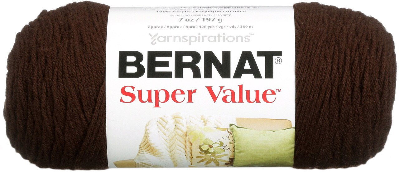 Bernat Super Value 197g - Chocolate 53013