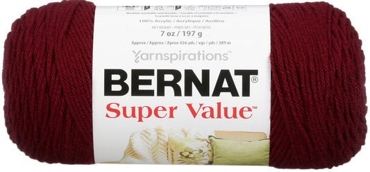 Bernat Super Value 197g - Burgundy 07636