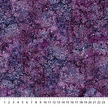 NC Printed Cotton 44/45" - Bliss Amethyst DP23887-84