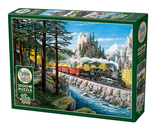 Puzzle 1000pc - Rounding The Horn (Train) 40160