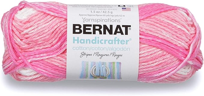 Bernat Handicrafter Stripes 42.5g - Pinky Stripes 04732