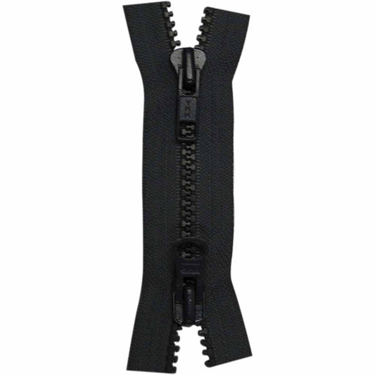 Zipper 60cm - 2Way Black 6560580