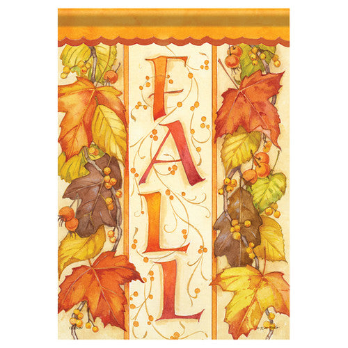 *EB Lg Flag - Leaves Of Fall