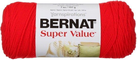 Bernat Super Value 197g - True Red 53707