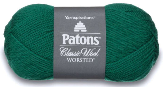 *Patons Classic Wool Worsted 100g - Emerald 77708