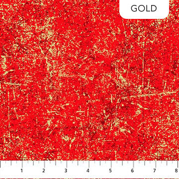 NC Printed Cotton 45" - Glisten Holiday Luxe Holly Berry 10333M-24