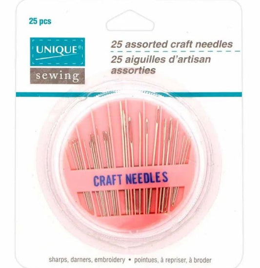 Unique Craft Needle Compact 25pc 3012122