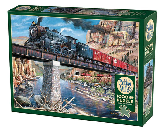 Puzzle 1000pc - Stone, Steel and Steam (Train) 40240