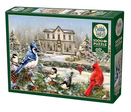 1000pc Puzzle Country House Birds 40039