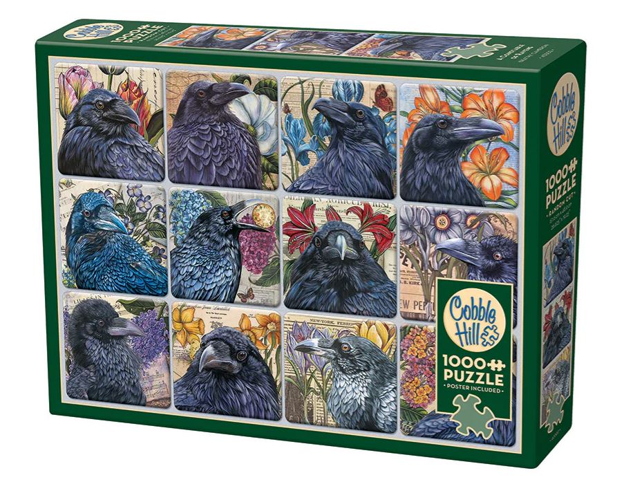 Puzzle 1000pc  - A Constable Of Ravens 40302